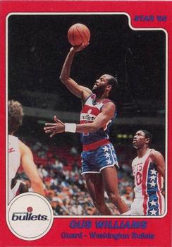 1984-85 Star #185 Gus Williams Front