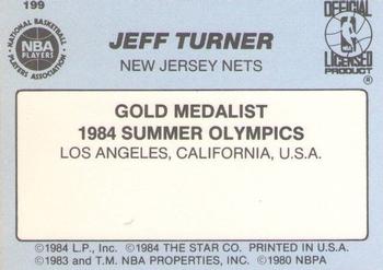 1984-85 Star #199 Jeff Turner Back