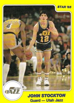 1984-85 Star #235 John Stockton Front