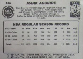 Aguirre, Mark (1984) - Basketball Museum of Illinois