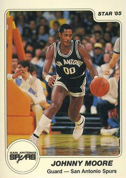 1984-85 Star #72 Johnny Moore Front