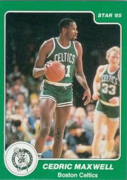 1984-85 Star Arena Boston Celtics #5 Cedric Maxwell Front