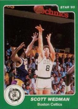 1984-85 Star Arena Boston Celtics #8 Scott Wedman Front