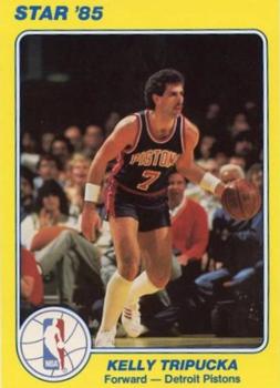 1984-85 Star Court Kings #5 Kelly Tripucka Front