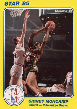 1984-85 Star Court Kings #7 Sidney Moncrief Front