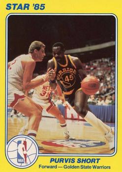 1984-85 Star Court Kings #10 Purvis Short Front