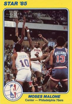 1984-85 Star Court Kings #17 Moses Malone Front