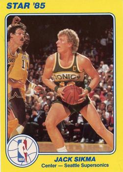 1984-85 Star Court Kings #21 Jack Sikma Front