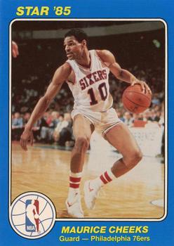 1984-85 Star Court Kings #29 Maurice Cheeks Front