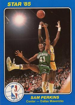 1984-85 Star Court Kings #33 Sam Perkins Front