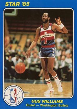 1984-85 Star Court Kings #40 Gus Williams Front