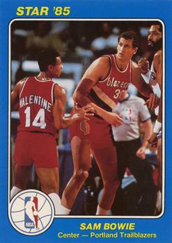 1984-85 Star Court Kings #44 Sam Bowie Front
