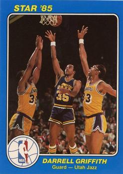 1984-85 Star Court Kings #45 Darrell Griffith Front