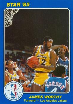 1984-85 Star Court Kings #49 James Worthy Front
