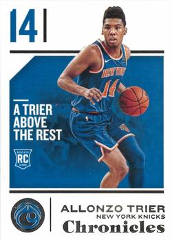 2018-19 Panini Chronicles #3 Allonzo Trier Front