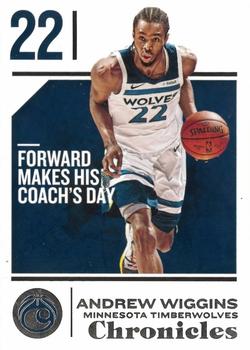 2018-19 Panini Chronicles #5 Andrew Wiggins Front