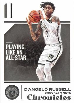 2018-19 Panini Chronicles #19 D'Angelo Russell Front