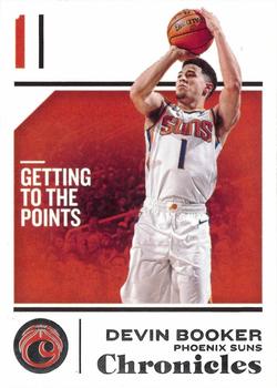 2018-19 Panini Chronicles #27 Devin Booker Front