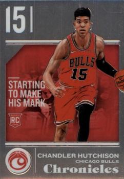 2018-19 Panini Chronicles #510 Chandler Hutchison Front