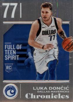 2018-19 Panini Chronicles #512 Luka Doncic Front