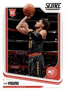 2018-19 Panini Chronicles #673 Trae Young Front