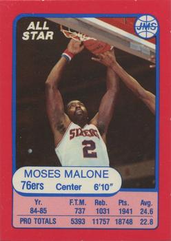 1985-86 JMS #2 Moses Malone Front