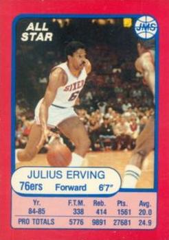 1985-86 JMS #5 Julius Erving Front