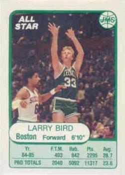 1985-86 JMS #14 Larry Bird Front
