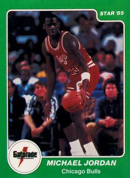 1985 Star Gatorade Slam Dunk #7 Michael Jordan Front