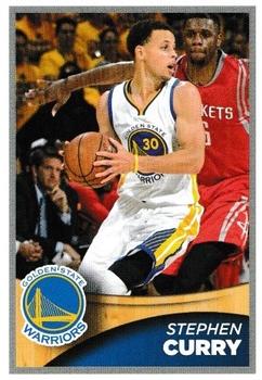 2015-16 Panini NBA Stickers (European) #337 Stephen Curry Front