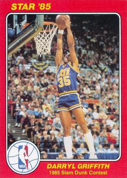 1985 Star Slam Dunk Supers #4 Darrell Griffith Front