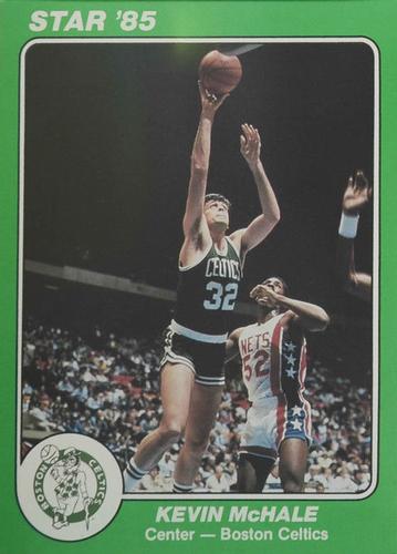 1985 Star Super Teams Boston Celtics #3 Kevin McHale Front