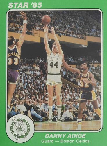 1985 Star Super Teams Boston Celtics #5 Danny Ainge Front