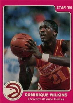 1985-86 Star #42 Dominique Wilkins Front