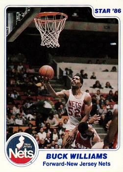 1985-86 Star #58 Buck Williams Front