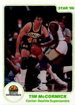 1985-86 Star #68 Tim McCormick Front