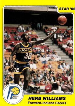 1985-86 Star #87 Herb Williams Front