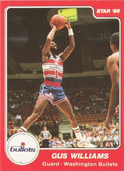 1985-86 Star #110 Gus Williams Front