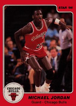1985-86 Star #117 Michael Jordan Front