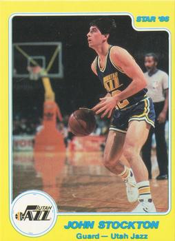 1985-86 Star #144 John Stockton Front