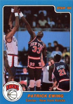 1985-86 Star #166 Patrick Ewing Front