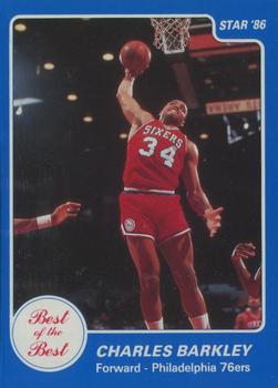 1986 Star Best of the Best #2 Charles Barkley Front
