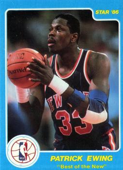 1986 Star Best of the New/Old #NNO Patrick Ewing Front