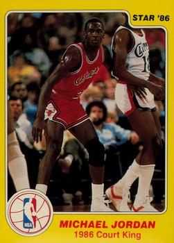 1986 Star Court Kings #18 Michael Jordan Front