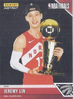2019 Panini Toronto Raptors NBA Champions #9 Jeremy Lin Front
