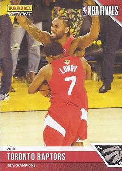 2019 Panini Toronto Raptors NBA Champions #28 Kawhi Leonard / Kyle Lowry Front