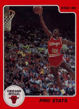 1986 Star Michael Jordan #4 Michael Jordan / Pro Stats Front