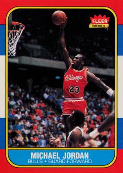 1986-87 Fleer #57 Michael Jordan Front