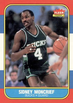 1986-87 Fleer #75 Sidney Moncrief Front