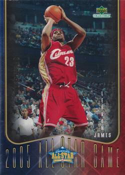 2005 Upper Deck Collectibles LeBron James All-Star Game Denver #LJAS 1 LeBron James Front
